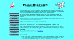 Desktop Screenshot of pilotage-restauration.com